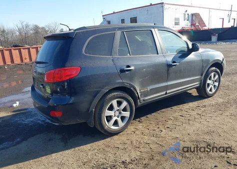 2009 Hyundai Santa Fe Limited z USA, uszkodzony, nr VIN 5NMSH13E69H296251